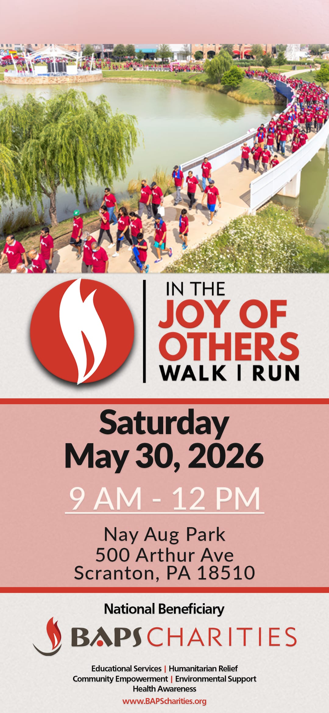 Walkathon flyer